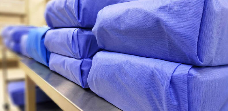 Disposable Blue Wrap. This years toilet paper