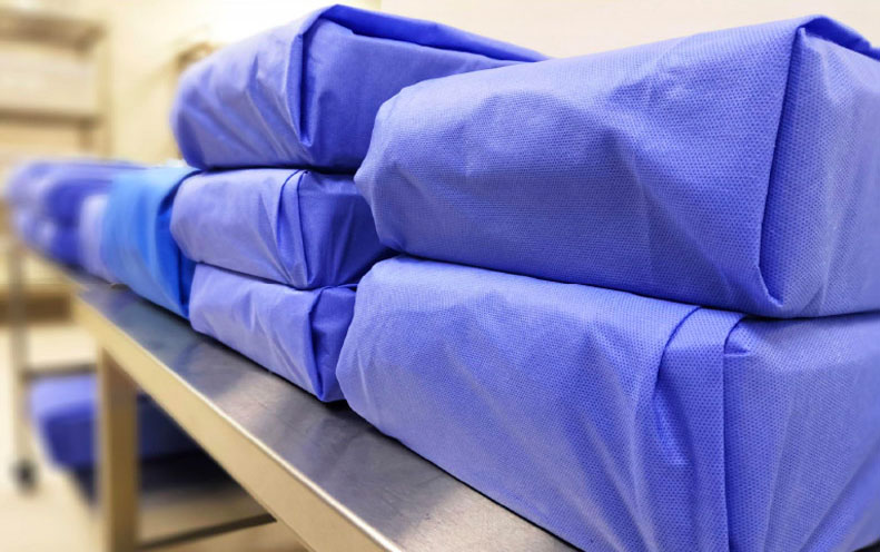 Disposable Blue Wrap. This years toilet paper